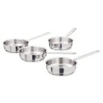 4 mini poêles 12 cm