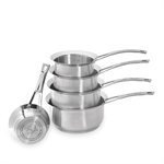 Lot de 5 casseroles Marc Veyrat