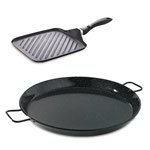Lot grill et plat à paella