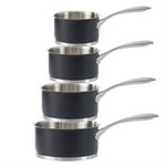 4 casseroles Black Collection 14, 16, 18 et 20 cm Beka