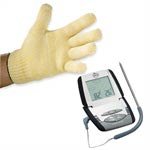 Lot thermo-sonde et gant anti chaleur