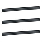 Lot 3 raclettes caoutchouc Actiglass