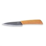 Couteau d'office céramique 10 cm manche bambou