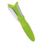 Double éplucheur vert