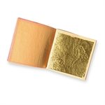 Carnet 5 feuilles alimentaires or Scrapcooking