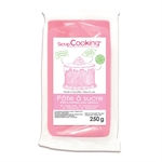 Pâte à sucre rose