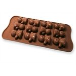 Moule chocolats fourrés Bonshommes