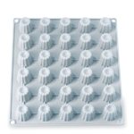 Grande plaque silicone 30 mini-cannelés Mathon