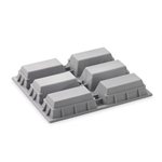 Elastomoule 6 cakes deBUYER