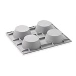 Elastomoule 4 muffins deBUYER