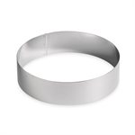 Cercle à vacherin inox 24 cm