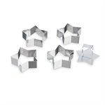 Coffret 4 étoiles 5 branches inox et poussoir