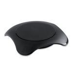 Chauffe plat micro ondable noir