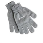2 gants nettoyants gris