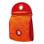 Distributeur de sacs orange et rouge Mastrad