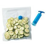 Ensemble sachet avec pompe de conservation