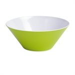 Saladier vert clair / blanc myColours Varo 29 cm