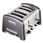 Grille-pain Artisan 4 tranches gris métallisé Kitchenaid
