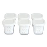 6 pots Yaourtières Multidélices Seb