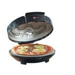 Four à pizza avec plateau tournant