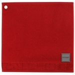 Essuie-mains Curl rouge carré 50 cm Winkler