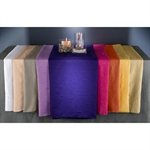 Nappe froissée Fontana Blanc 3 m Nydel