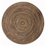 6 sets de table Empreinte coloris taupe Winkler