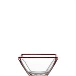 Coupe rouge Corner 23 cm Leonardo