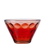 6 Coupes rouge Ciao Optic 13 cm Leonardo