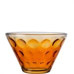 6 Coupes orange Ciao Optic 13 cm Leonardo