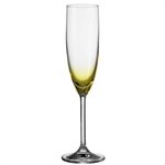 6 Flûtes Champagne jaune Daily Colours Leonardo