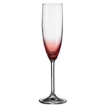 6 Flûtes Champagne rouge Daily Colours Leonardo