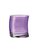 6 verres à eau Swing violets Leonardo