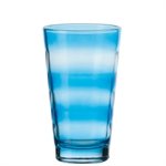 6 Verres Long Drink bleus Wave 30 cl Leonardo
