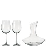 Set 3 pièces vin rouge Trio Leonardo