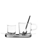 Set Cappuccino Loop 4 pièces Leonardo