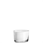6 Bougeoirs de table blanc Organic Leonardo