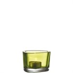 6 Bougeoirs de table vert pomme Organic Leonardo