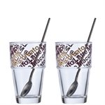 Set 4 pièces Café Latte Solo 40 cl Leonardo