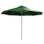 Parasol carré droit Alu 3 m Vert