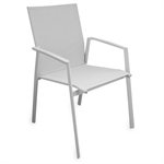 4 fauteuils Sparta blanc