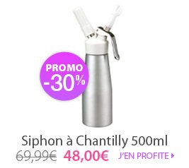 Siphon a chantilly 500ml