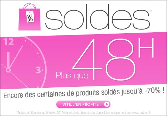 Soldes plus que 48h