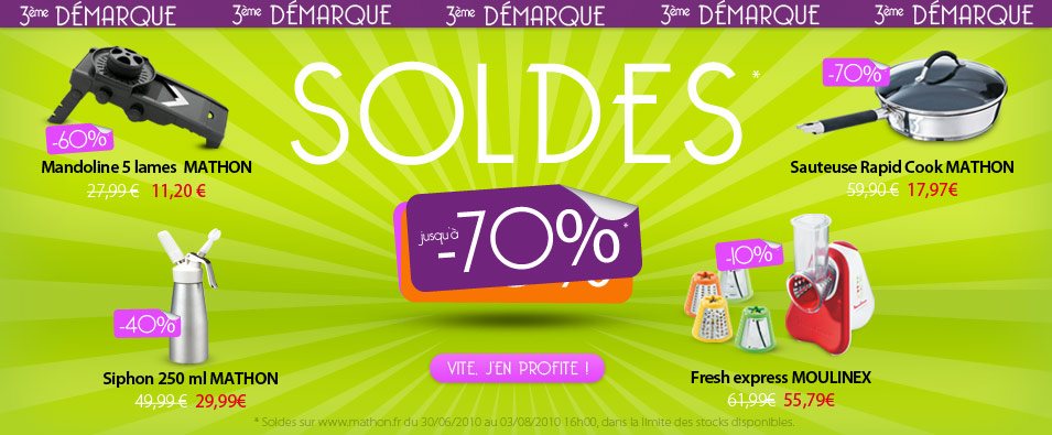 Toutes les Soldes Mathon