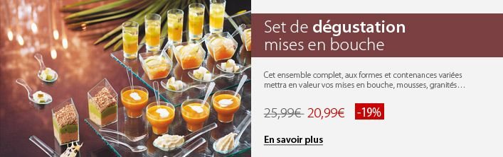 Coffret degustation