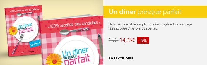 Livre un diner presque parfait