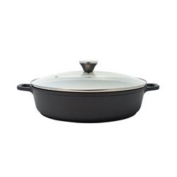 Mijoteuse basse 32 cm avec Couvercle Baumalu