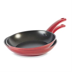 Lot de 2 poêles antiadhérentes Prestige Rubis 24 et 28 cm Mathon