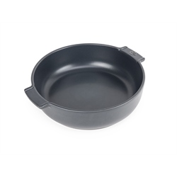 Plat four rond céramique ardoise 34 cm Peugeot