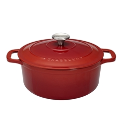 Cocotte Sublime fonte rond 26 cm rubis Chasseur